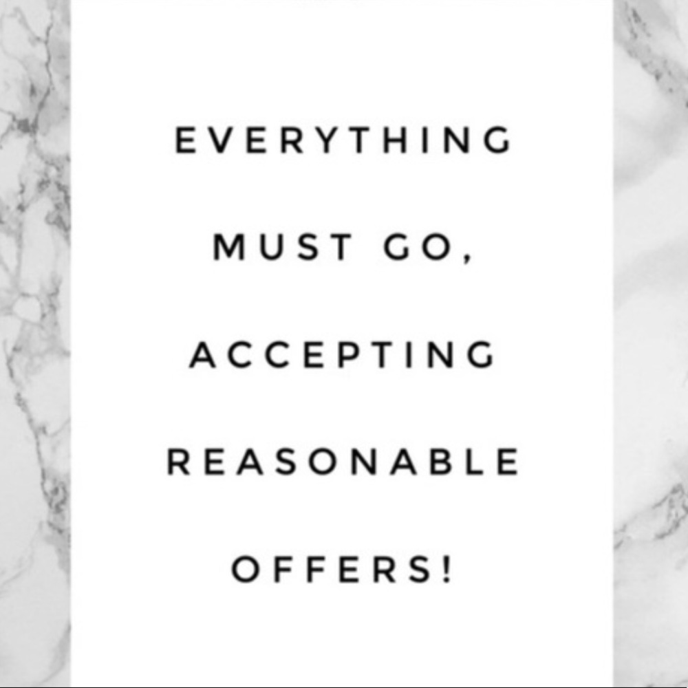 All items in closet!